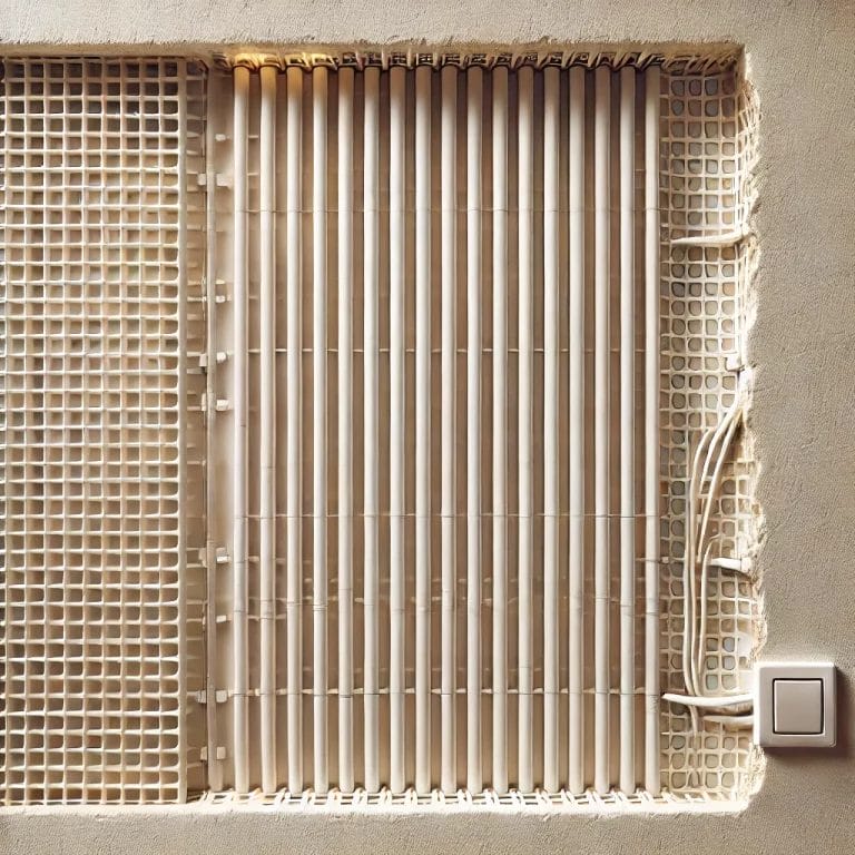 Elektrische Wandheizung